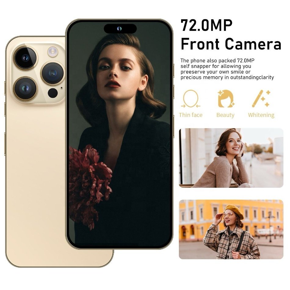 Unlocked Original Brand 64MP Mobile Phones For I Cell Phone 15 Pro Max Phone Original Quality 6.7 Inch HD Screen Have Logo